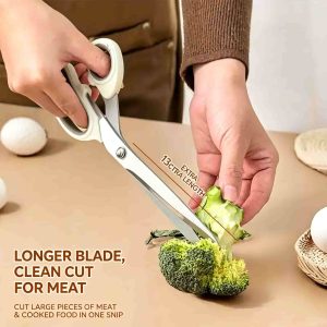 Long-blade Korean BBQ Kitchen Scissors