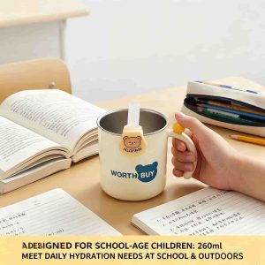 Kids Stainless Steel Sippy Mug