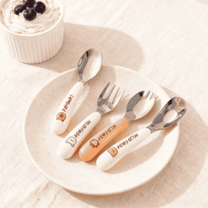 Children's spoon and fork